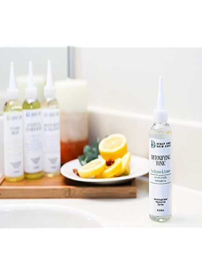 Design Essentials Scalp Cleansing Serum with Eucalyptus, Lemon, Witch Hazel & Peppermint, Scalp Cleanser, 4 fl oz (Pack of 1) - Image 5